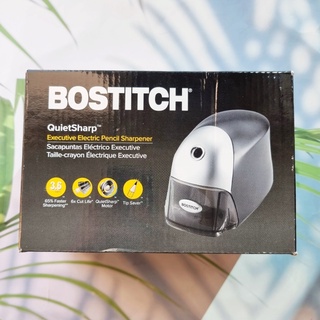 (BOSTITCH®) QuietSharp Executive Electric Pencil Sharpener Black (EPS8HD-BLK) เครื่องเหลาดินสอ แบบไฟฟ้า กบเหลาดินสอ กบเหลา