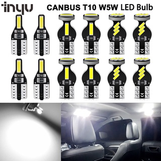 หลอดไฟ T10 Led W5W 194 12929 Led สําหรับรถยนต์ Honda Toyota Auto Reading Lamp 6000K 12v