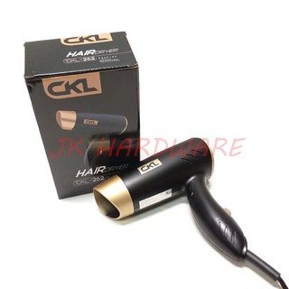 ไดร์เป่าผม แบบพกพา พับได้ กำลัง 1200 วัตต์ CKL-262 HAIR DRYER