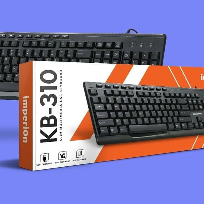 คีย์บอร์ดมัลติมีเดีย USB Imperion KB-310