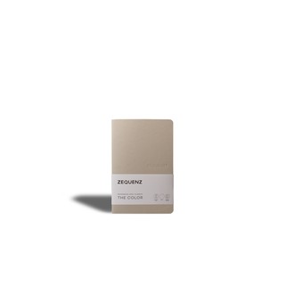 ZEQUENZ The Color Professional Note "Taupe" สมุดโน๊ต Zequenz สีโทป