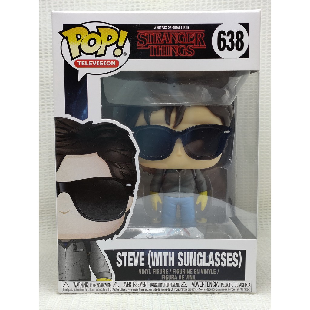 Funko Pop Stranger Things Steve With Sunglasses 638 Shopee Thailand