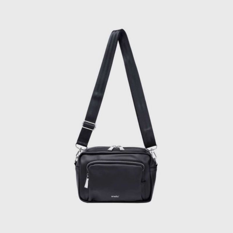 กระเป๋า ANELLO AGT0523-SOIL Mini Shoulder Bag - สีดำ