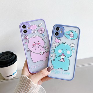 เคสขอบสีเคสกันรอยกล้องสำหรับ 11/ 7Plus / 8Plus/11Promax 6/6s 7/8 /6Plus/11Pro/x/xr/xs max#825