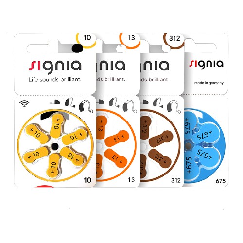 ถ่านเครื่องช่วยฟัง SIEMENS PR44 675 A675 ถ่านกระดุม ถ่านใส่เครื่องช่วย ...