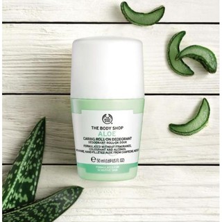 พร้อมส่ง The Body Shop Aloe Caring Roll-On Deodorant 50 ml.