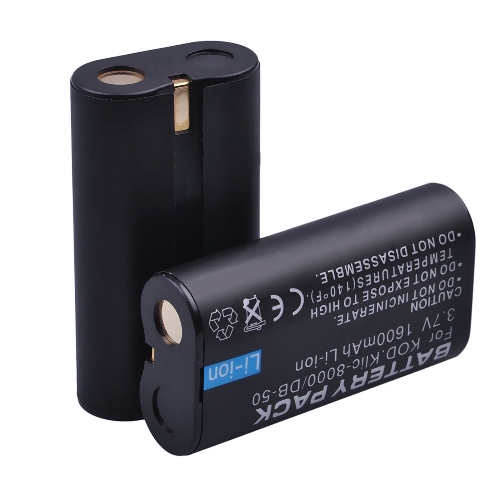 1600mAh KLIC-8000 KLIC8000 DB50 Battery for Kodak Easyshare Z1012 is, Z1015 is, Z1085 is Z1485 is, Z