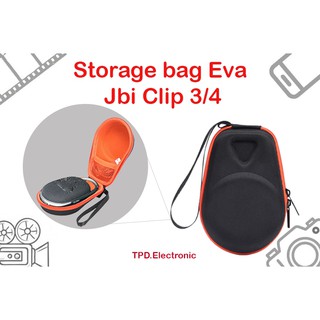 กระเป๋าเคส Eva ขนาดพกพาสําหรับลําโพง - Jbl Clip 3/4