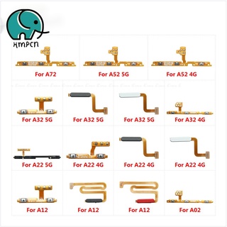 อะไหล่ปุ่มกดสวิตช์เปิดปิด ควบคุมระดับเสียง สายเคเบิ้ลอ่อน แบบเปลี่ยน สําหรับ Samsung Galaxy A02 A12 A22 A32 A52 A72 4G 5G