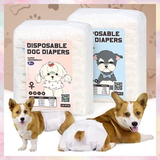 🐶พร้อมส่ง😻ผ้าอ้อมสัตว์เลี้ยง สำหรับสุนัขและแมว S/M/L/XL ผ้าอ้อมสุนัขเพศผู้ ผ้าอ้อมแมว