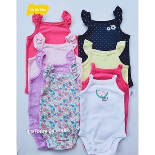Carter's บอดี้สูท แรกเกิด-2 ขวบ (Nb -24m) บอดี้สูทสายเดี่ยวล…