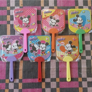 พัดเด็ก Mickey & Minnie มี 6 สีให้เลือก