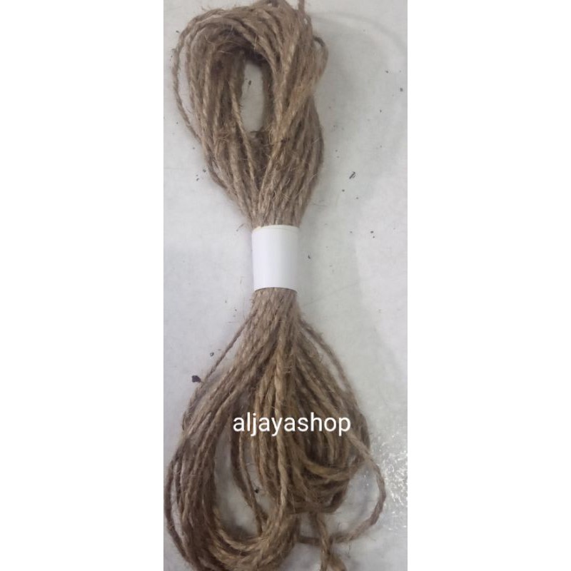 JUTE ROPE/WAP ROPE/HANTAG ROPE 10 เมตร 2 MM