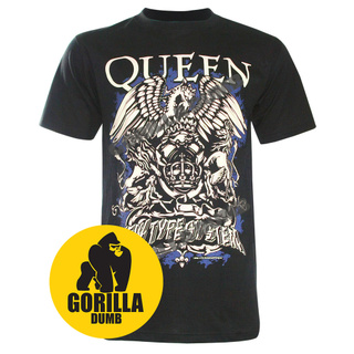 Gorilladumb เสื้อยืดลายวงดนตรี ควีน Queen Rock Band