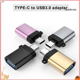 Southrain อะแดปเตอร์สายชาร์จ Otg Usb 3 . 0 To Type - C ขนาดพกพาสําหรับโทรศัพท์ / แท็บเล็ต