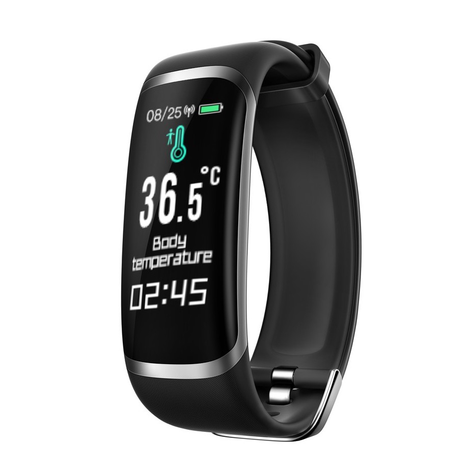 Body Temperature Smart Watch Continuous Heart Rate Fitness Tracker ...