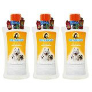 Bearing Tick and Flea White Haired Dog Shampoo [600ml x3] แบร์ริ่ง สูตร 6 แชมพูกำจัดเห็บหมัด สำหรับสุนัขขนขาว