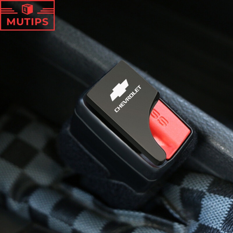 คลิปหัวเข็มขัดนิรภัยรถยนต์ โลหะผสมสังกะสี สําหรับ Cruze Sonic Captiva Trailblazer