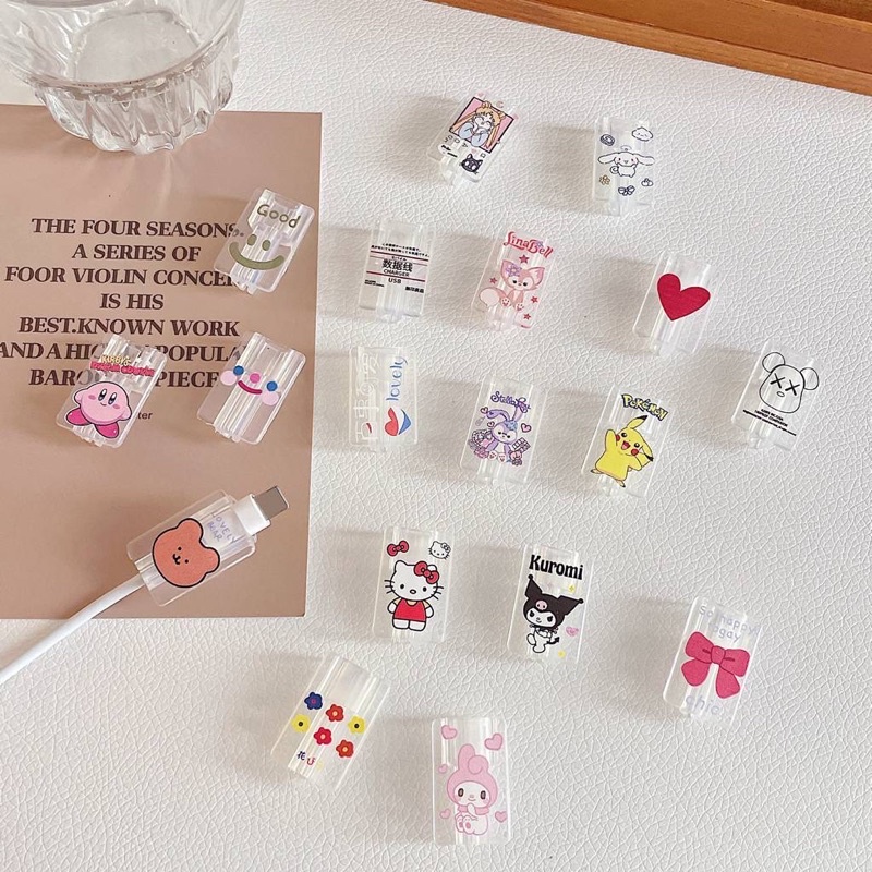 พร้อมส่งจากไทย ตัวถนอมสายชาร์จ ตัวล็อกสายชาร์จ สาย USB-C ใช้สำหรับไอโฟน และ Android - รูปที่ 7