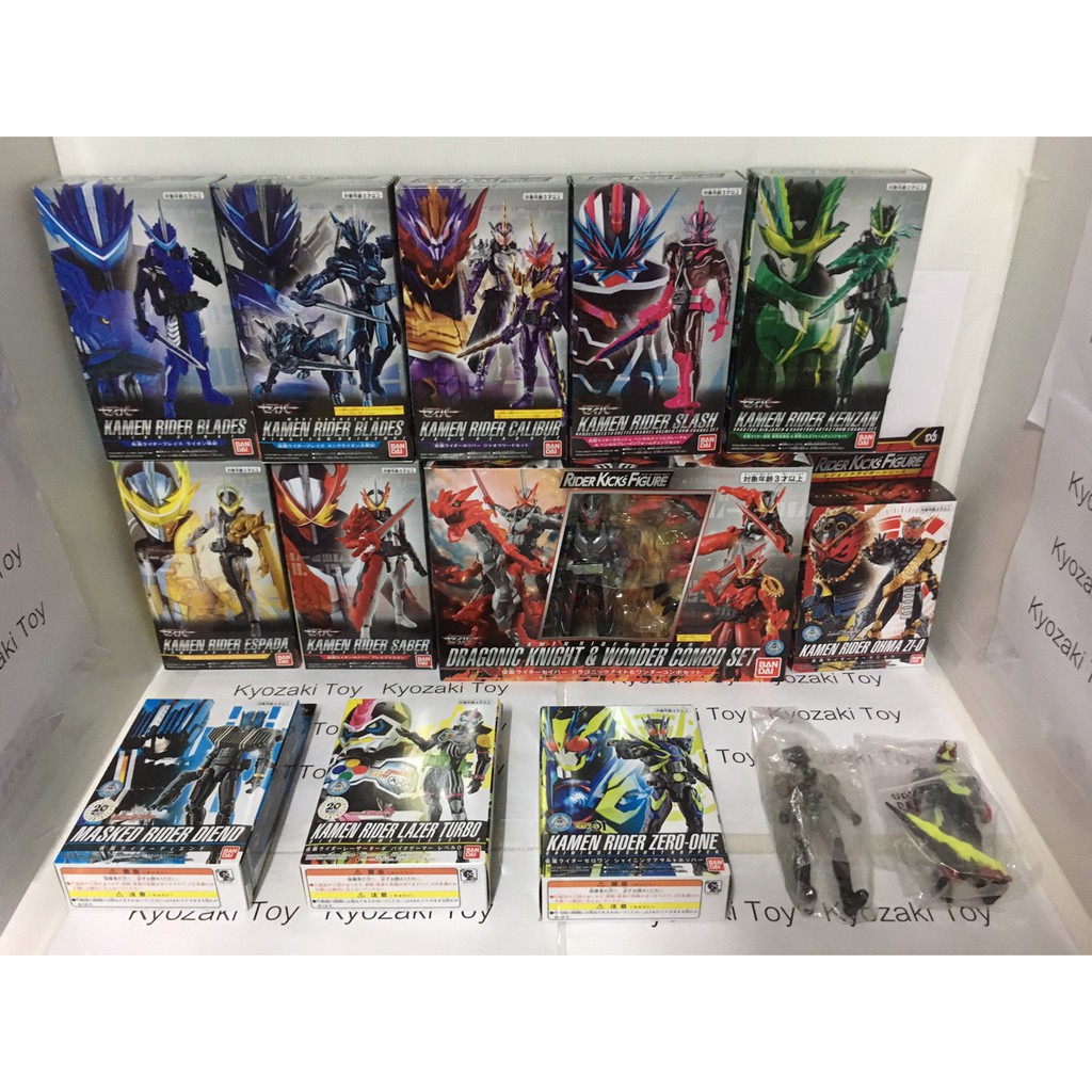 Rider Kick Figure Rkf Kamen Rider เล อกแบบได คร บ Shopee Thailand