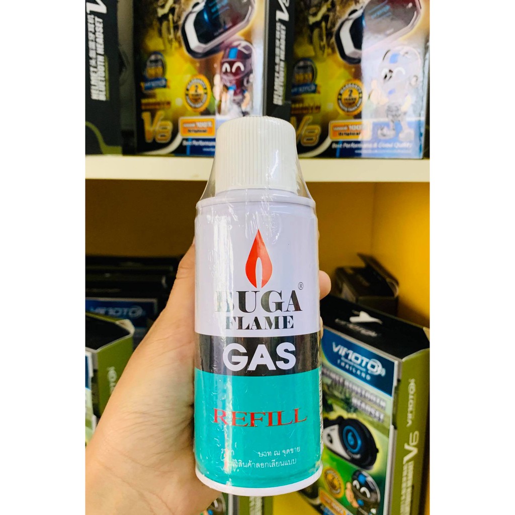 แก๊สกระป๋อง🔥ส่งด่วน!🔥[1 กระป๋อง] แก๊สเติมไฟแช็ค BUGA  GAS REFILL - 3
