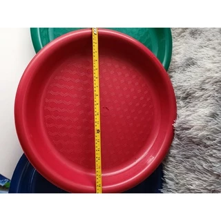 ถาดพลาสติก ถาดพลาสติกใหญ่ พาข้าว อย่างดี แข็งแรง ขนาด 50CM มี 6 สี ให้เลือก