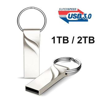 [RG] พวงกุญแจโลหะ 1TB/2TB ความเร็วสูง USB 3.0 แฟลชไดรฟ์ U Disk Pendrive สําหรับ PC