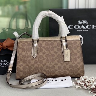 COACH40620 BOND BAG IN SIGNATURE CANVAS