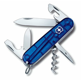 [GENUINE] มีดพับอเนกประสงค์ Victorinox รุ่น SPARTAN Translucent Blue  น้ำเงินใส