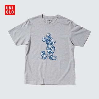 Uniqi เสื้อยืดแขนสั้น พิมพ์ลาย MICKEY สําหรับผู้ชาย และผู้หญิง (UT) 447191