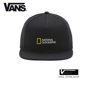 หมวกVANS NAT GEO X NATIONAL GEOGRAPHIC SNAPBACK BLACK สินค้ามีประกันแท้