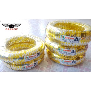 ยางนอกแบบไม่ใช้ยางในขอบ 12 ของ DURO รุ่น HF918 HONDA Monkey, MSX125, ZoomerX, Scoopy i110,YAMAHA Qbix125, Grand Filano