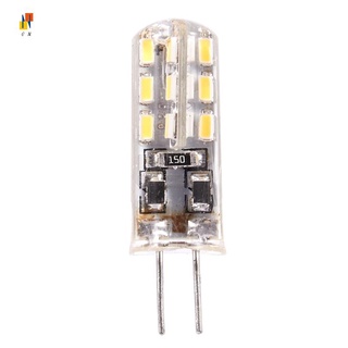 G4 LED Spot light Bulb Lamp 1.5W 24 SMD 3014 Warm White 12V DC