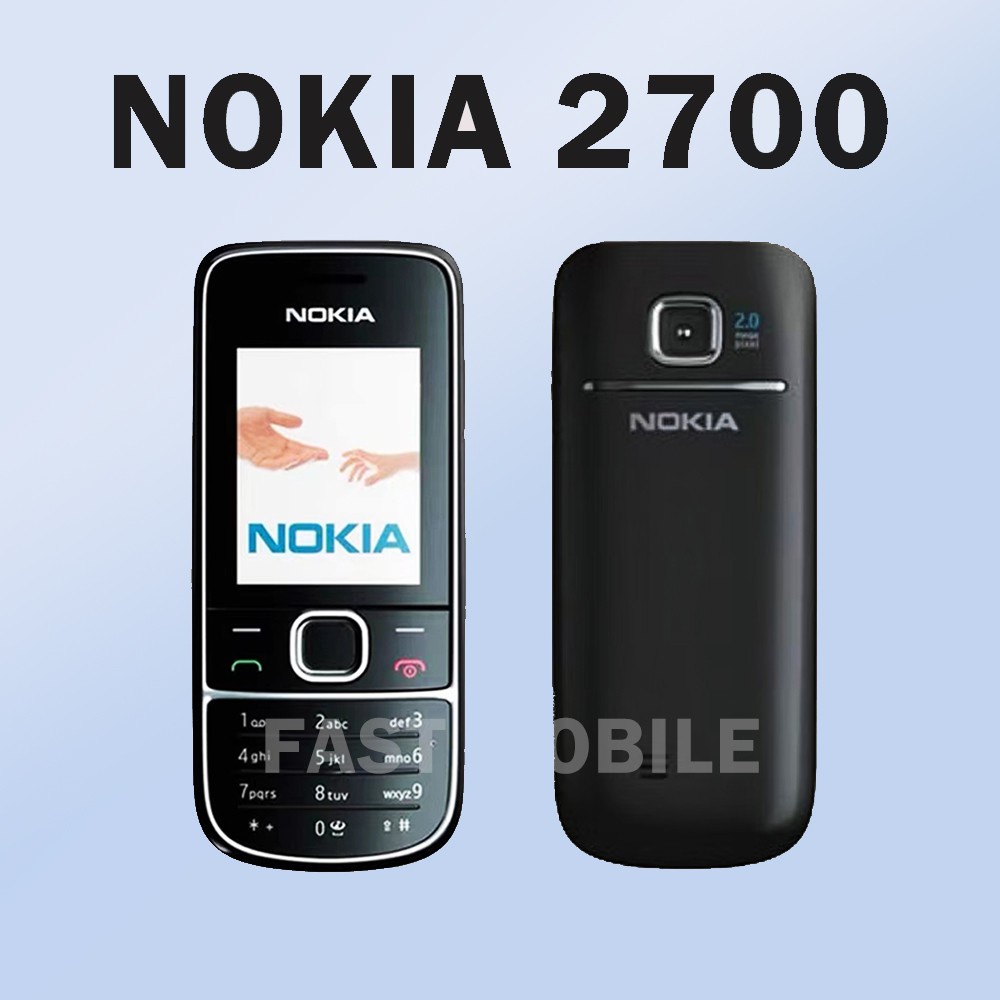 โทรศัพท์มือถือ โทรศัพท์ฮีโร่ Nokia 2700โทรศัพท์มือถือปุ่มกด  ปุ่มกดไทย-เมนูไทยใส่ได้AIS DTAC TRUE ซิม4G โทรศัพท์ปุ่มดังเ