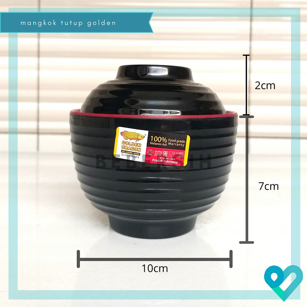 [GOLDEN DRAGON] MISO SOUP BOWL / BOWL / MISO SOUP BOWL + LID / W-06A8