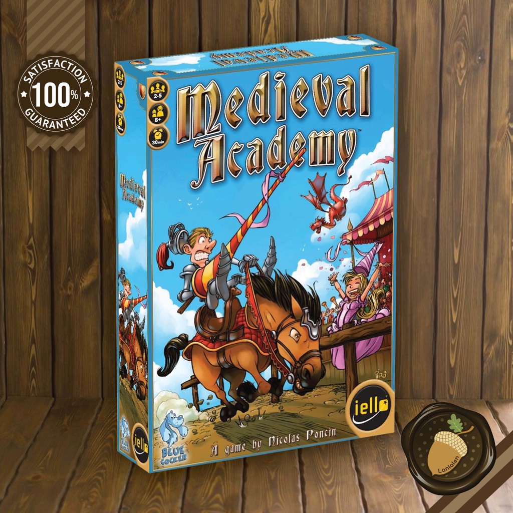 Medieval Academy บอร์ดเกม คู่มือภาษาอังกฤษ (Boardgame บอร์ดเกม การ์ดเกม เกม)