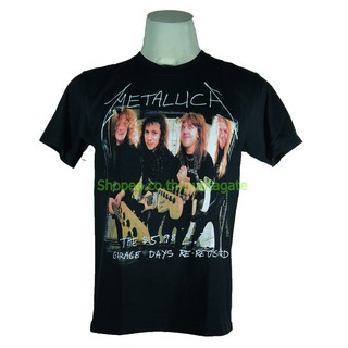 เสื้อวง Metallica เสื้อไซส์ยุโรป เมทัลลิกา PTA1707 เสื้อวินเทจ ลายอมตะ