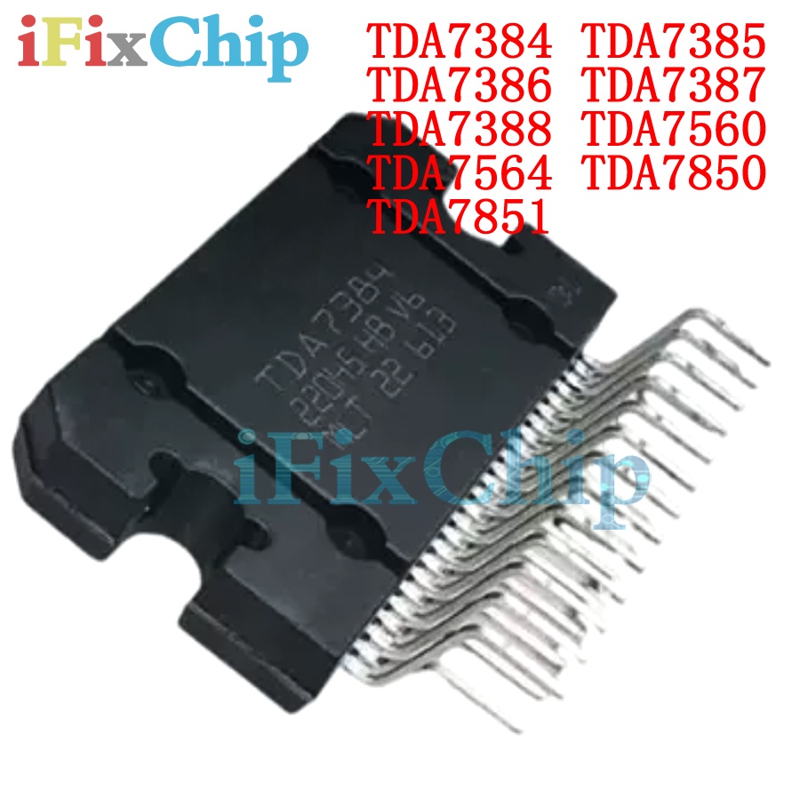 วงจรรวม TDA7384A TDA7384 ZIP ZIP-25 TDA7385 TDA7386 TDA7387 TDA7388 TDA7560 TDA7564 TDA7850 TDA7851 TDA7560A TDA7850A TDA7851A 1 ชิ้น