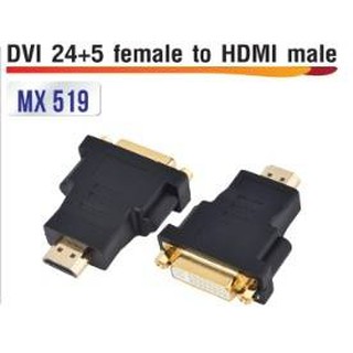 ปลั๊กแปลง HDMI to DVI