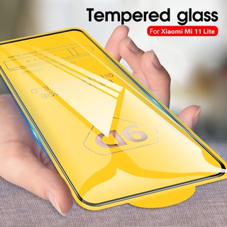 9D Tempered Glass For Xiaomi Mi 11 LIte 11T 10T Pro Phone Screen Full Protective Glass Flim Covers