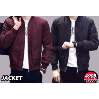 Jacket ผ้ากันลมแฟชั่น เนื้อผ้าไม่หนา ระบายอากาศ ใส่สบาย ไม่ร้อน เหมาะกับอากาศเมืองไทย