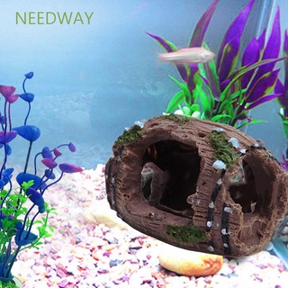 Needway ถ้ําเรซิ่นสไตล์วินเทจสําหรับตกแต่งตู้เลี้ยงปลา