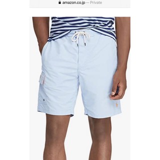 POLO RALPH LAUREN SWIM TRUNKS กางเกงขาสั้น ใส่ว่ายน้ำ เล่นกีฬาทางน้ำ เดินเล่นชายหาด