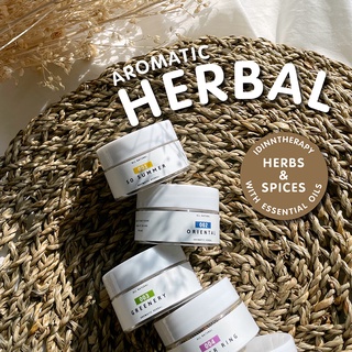 Aromatic Herbal - สมุนไพรหอมกับน้ำมันหอมระเหย เย็นสดชื่น ยาดมสมุนไพร ขนาดบรรจุ 12 g. - Idinntherapy ไอดินเธอราปี