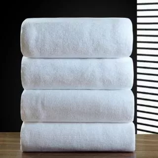ผ้าขนหนู เกรดโรงแรม ผ้าเช็ดตัว 27x54 นิ้ว (12ปอนด์) ราคาส่ง Cotton 100%