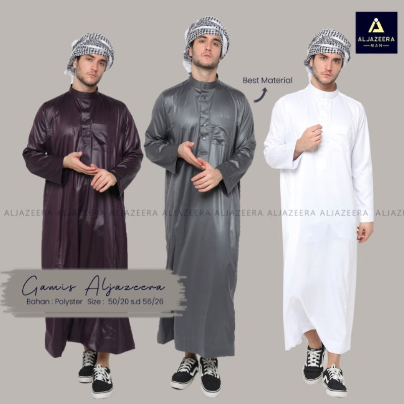 PREMIUM MATERIAL / ALJAZEERA PREMIUM VIET MENS ROBE GAMIS (รุ่นอัลคาไลน์)