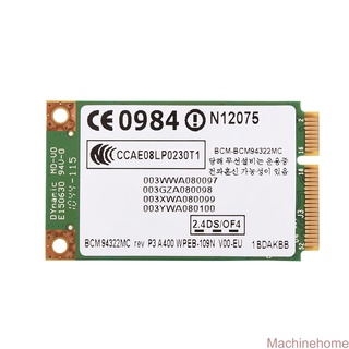 BCM94322MC Wireless Network Card 433Mbps Network Interface Controller Net Card with High Performance Wireless 2 4G/5GHz