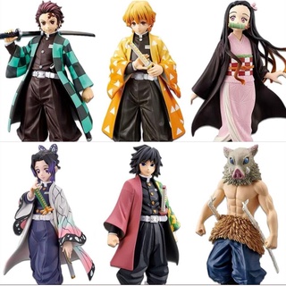 Figure [รุ่นคุณภาพสูง] One Piece โมเดล ตุ๊กตา v.5 No Box ขนาด 14 CM-18 CM (Demon Slayer: Kimetsu No Yaiba (Single Type)