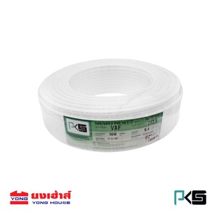 PKS สายไฟ VAF 2x2.5 SQ.MM. ยาว 100 เมตร สายแบนแกนคู่ B 8859598840541