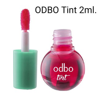 Odbo Tint 2ml. OD518 โอดีบีโอ ลิปทินท์ ลูกระเบิดทาได้ทั้งปากและแก้ม ติดทนและกันน้ำ